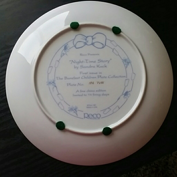 Sandra Kuck collector plate - Picture 2 of 3
